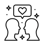 Icon zwei menschen